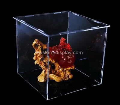 Clear acrylic storage boxes