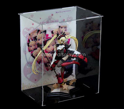 Plastic display boxes for dolls
