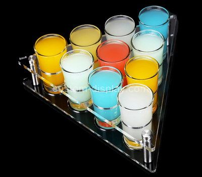 Shot glass set with holder