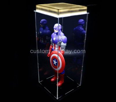 Acrylic display case for miniatures