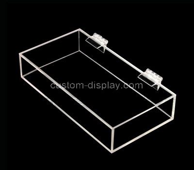 Clear acrylic boxes with lids