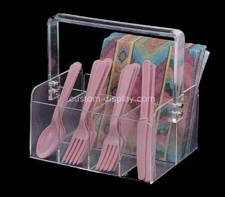 Clear acrylic storage containers