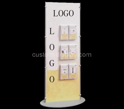 Free standing brochure holder