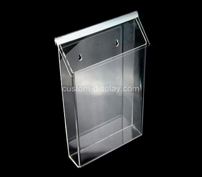 Acrylic display box wall mount