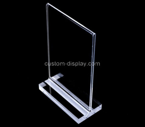 Acrylic poster holder