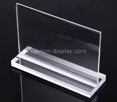 Lucite sign holders