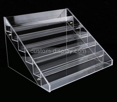Acrylic tiered display stands