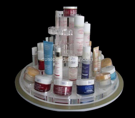 Acrylic cosmetic display stand