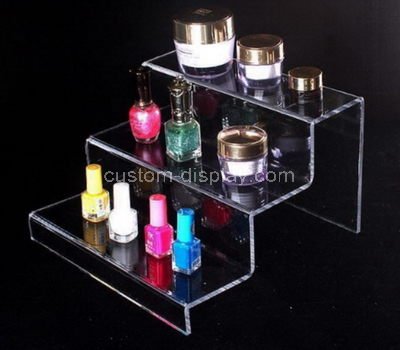 clear acrylic cosmetic display stands