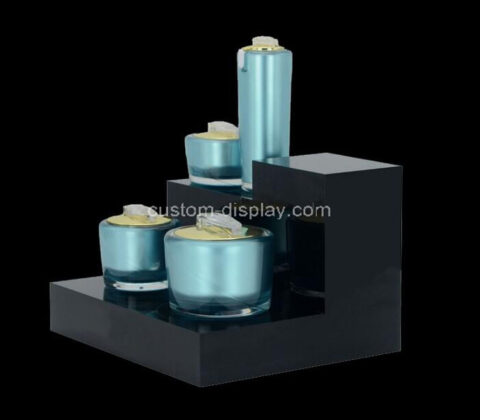 Retail acrylic cosmetic display stand
