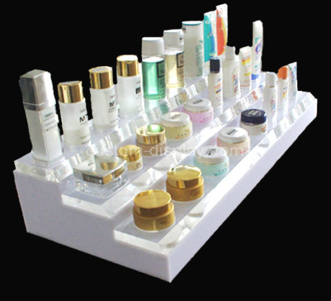 white acrylic cheap makeup stands