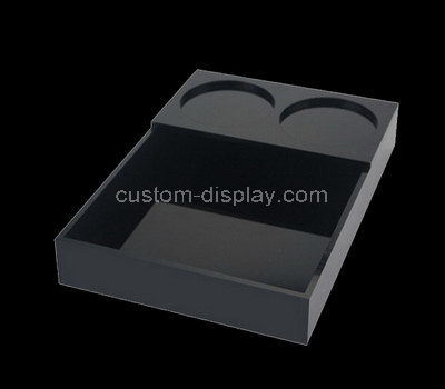 black acrylic tray