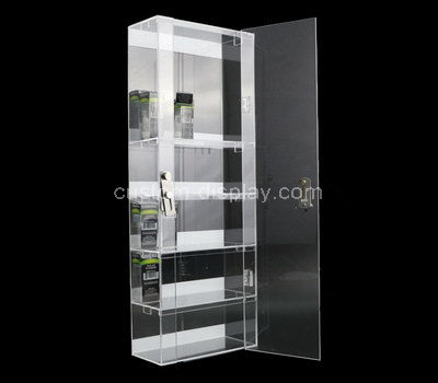 tall slim display cabinet
