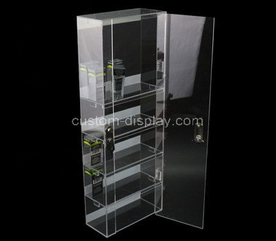 Perspex Manufacturers Customized Tall Narrow Display Cabinet