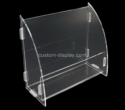 Clear acrylic retail display cases