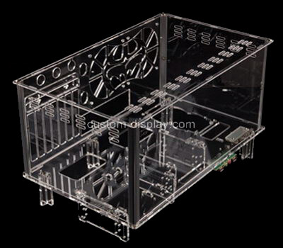 Clear computer case