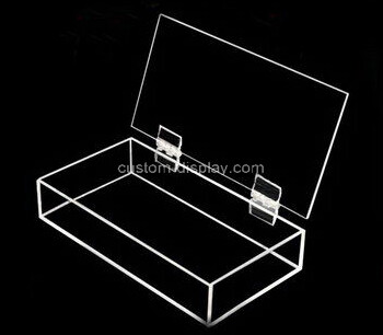 Clear acrylic storage box