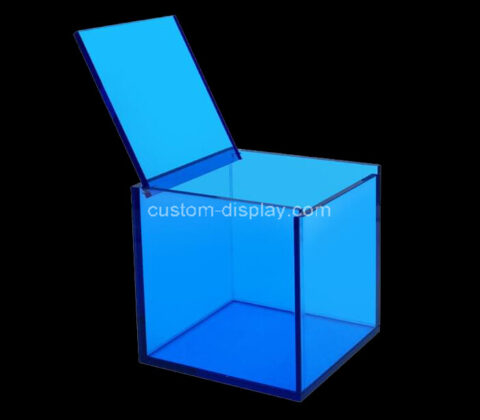 Plexiglass storage boxes
