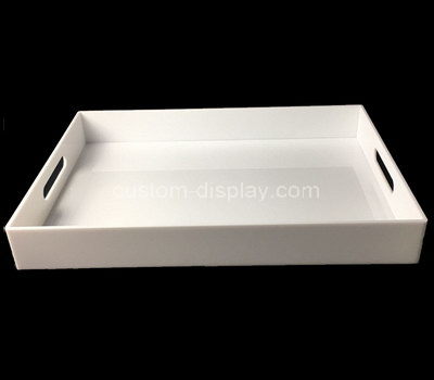 white acrylic serving tray