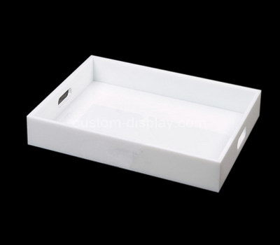 white acrylic tray