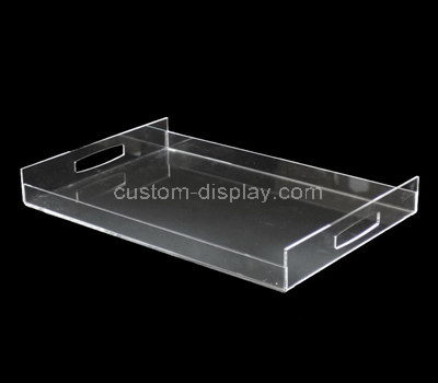 clear plastic trays
