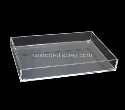 clear acrylic tray
