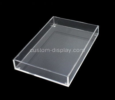 clear plastic serving trays