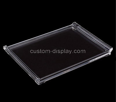 clear perspex tray