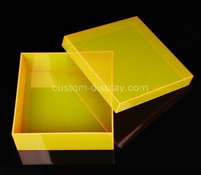 China acrylic manufacturer customized clear acrylic display boxes