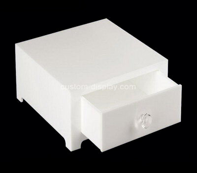 White drawer box