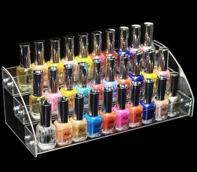Acrylic nail polish display holder