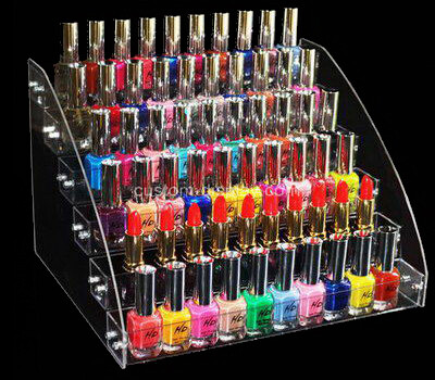 Lucite nail polish bottle holder