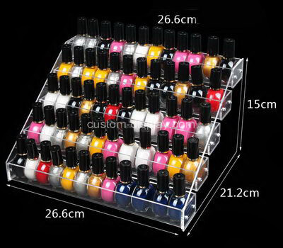 Lucite nail polish holder stand