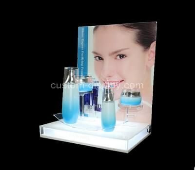 perspex cosmetic product display stands