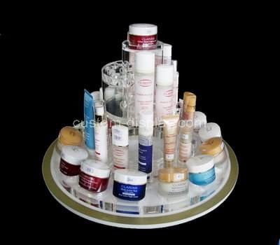 acrylic tiered makeup stand