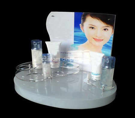 Perspex cosmetic counter display