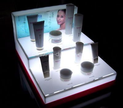 acrylic two tier display stand