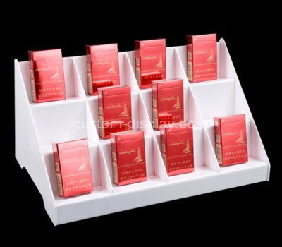 white tiered display stand