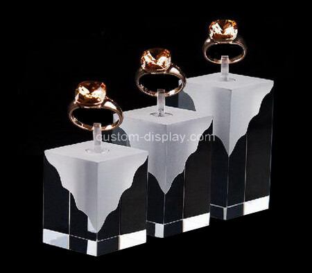 Perspex ring display stand
