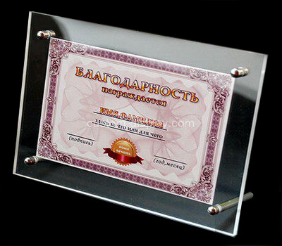 A4 size certificate frame