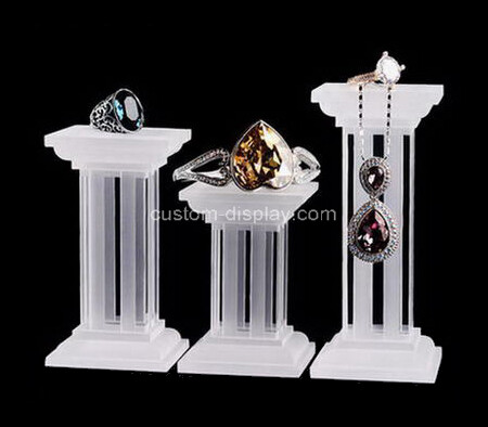 Lucite fashion jewellery display stands