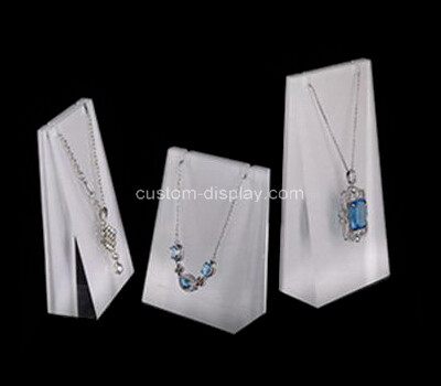 Acrylic necklace display stands