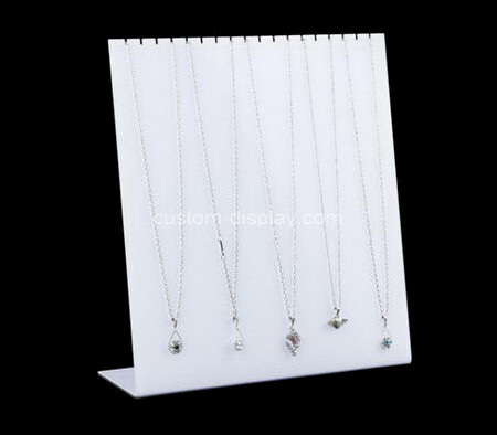 Commercial necklace display