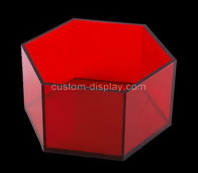 hexagon shaped box