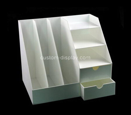 Retail acrylic tiered display shelves
