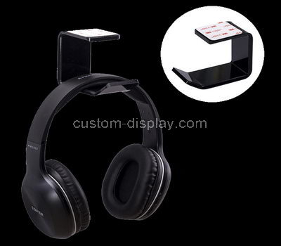 lucite headphone display rack