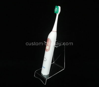 lucite toothbrush display stand