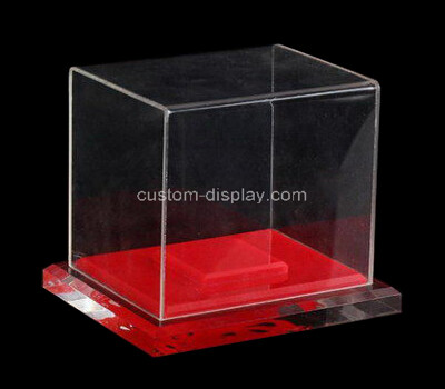 Clear acrylic display cases