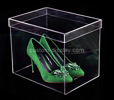 transparent shoe box