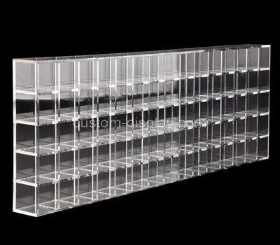 Large multi compartment storage box, acrylic compartment organizer box